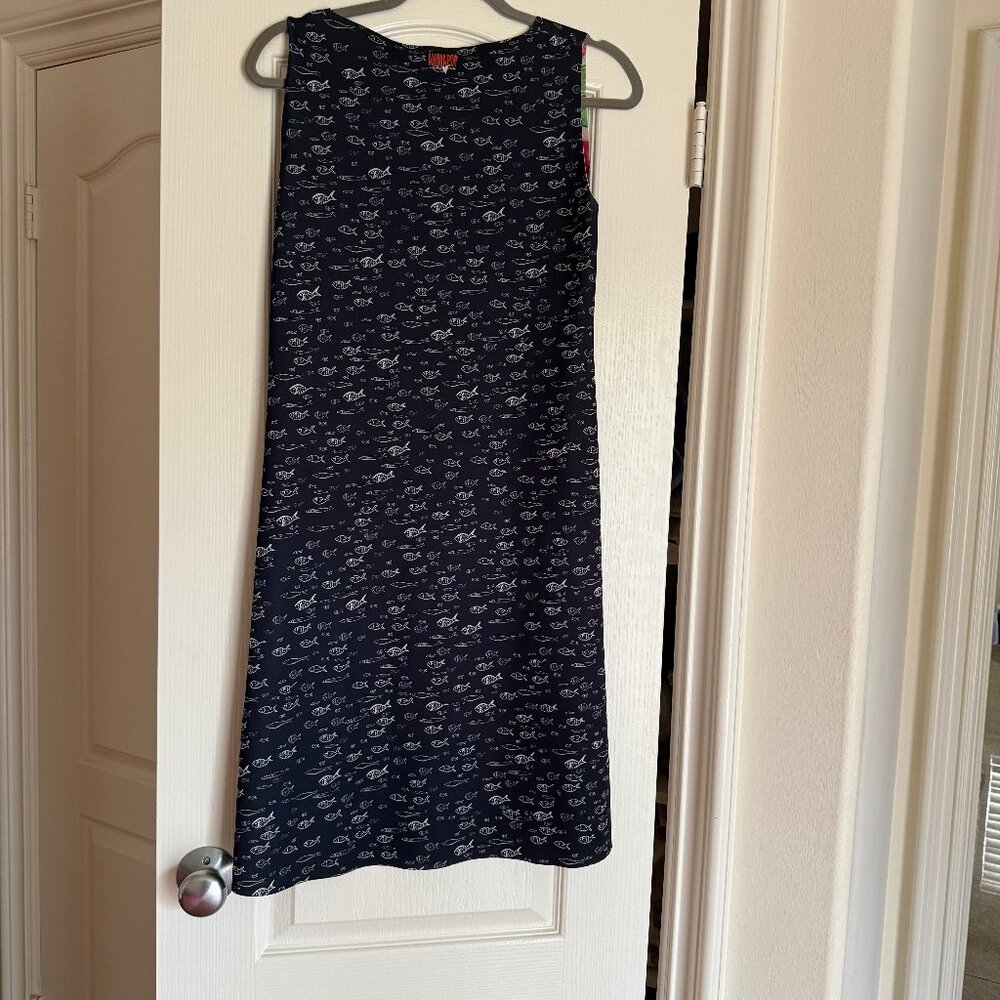Animapop Reversible Dress with Geometric Pattern - Picture 6 of 6